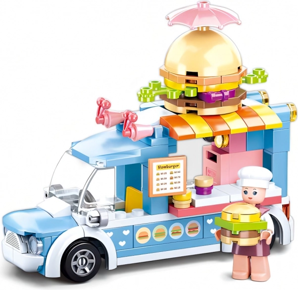 Sluban Girls Dream Mobilny Sklep z Burgerami