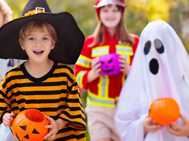 Dyniowe wiaderko na słodycze na Halloween