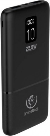 Rebeltec powerbanka P10 LCDPD 10 000 mAh, szybkie ładowanie 22,5 W
