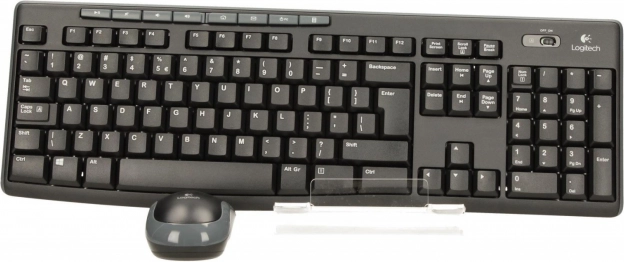 Bezprzewodowy zestaw klawiatury i myszy Logitech
