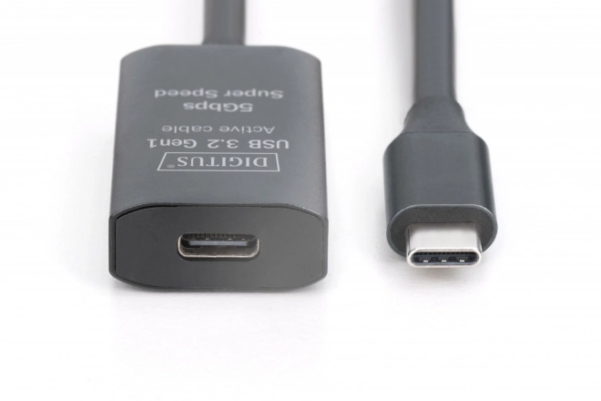 Aktywny kabel przedłużający USB-C - USB-C, USB 3.2 Gen1, 10m