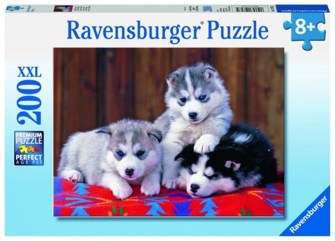 Puzzle Szczenięta Husky od Ravensburger