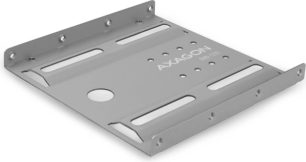 Metalowa ramka AXAGON do montażu 2.5" HDD/SSD w zatoce 3.5", szara