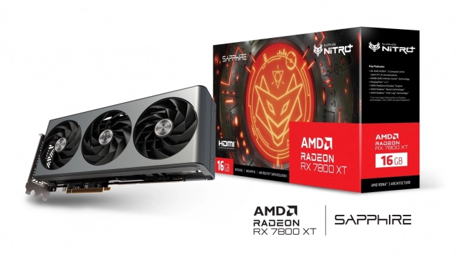 Karta graficzna Sapphire Radeon RX 7800 XT Nitro+