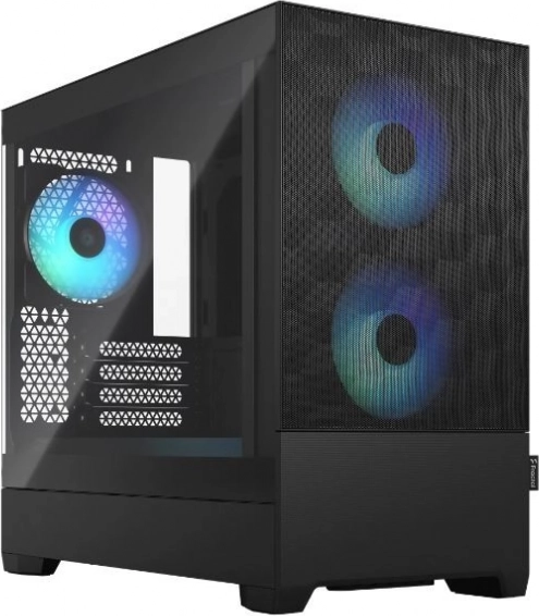 Obudowa komputerowa Pop Mini Air RGB czarna TG przezroczysta