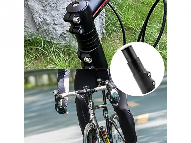Regulowany adapter mostka kierownicy do roweru
