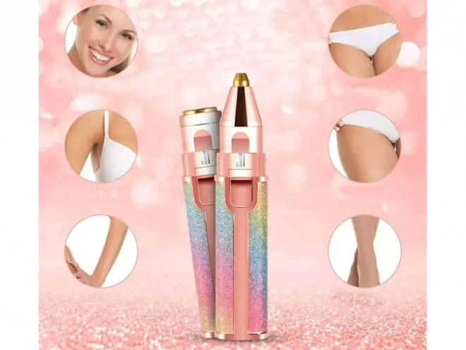 Elegancki depilator i trymer do brwi