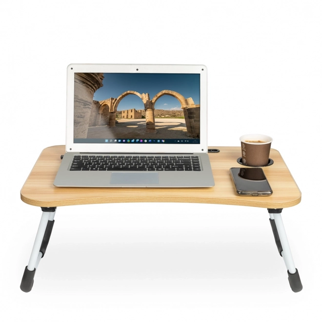 Składany stolik pod laptop do łóżka