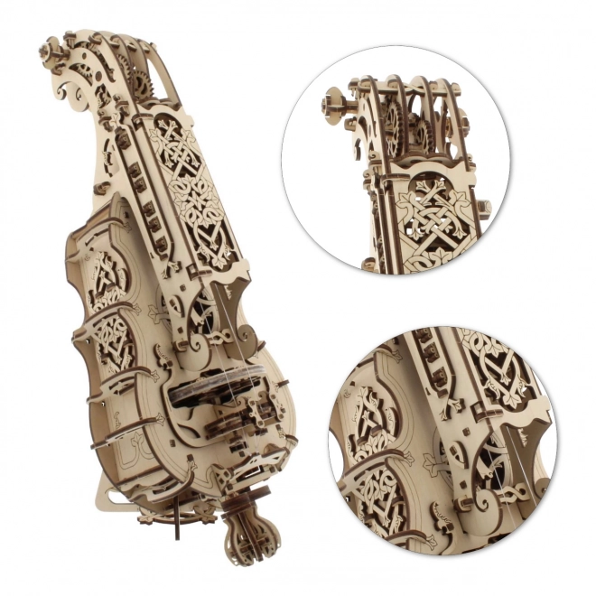 Ugears 3D drewniane mechaniczne puzzle Hurdy-Gurdy