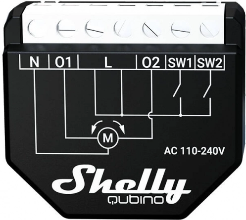 Jednostka sterująca Shelly do rolet Qubino Wave z funkcją Z‑Wave