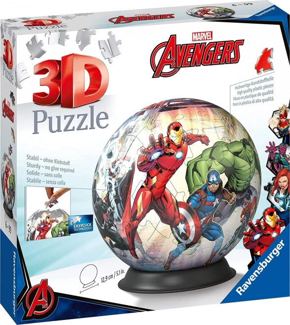 Puzzle-Ball Marvel: Avengers 72 kawałki