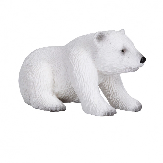 Figurka niedźwiedzia polarnego siedzącego