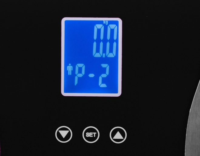Analityczna 180kg szklana waga łazienkowa z ekranem LCD