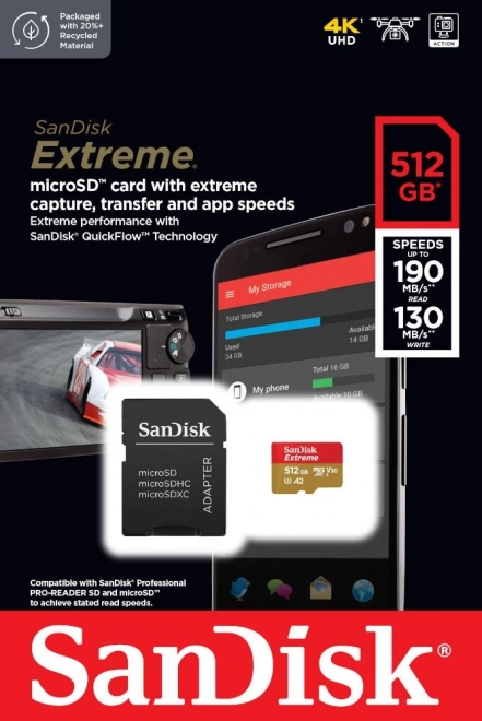 Karta pamięci SanDisk Extreme microSDXC 512GB