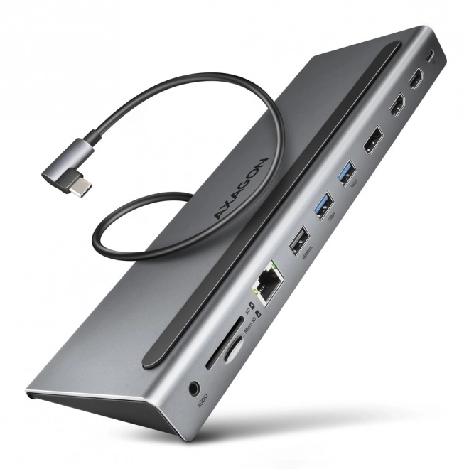 Wieloportowy hub USB-C 11w1 5Gbps