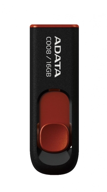 DashDrive Classic C008 16GB USB2.0 czarny/czerwony