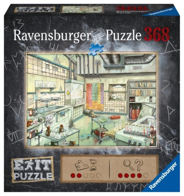 Ravensburger puzzle Exit: laboratorium 368 elementów