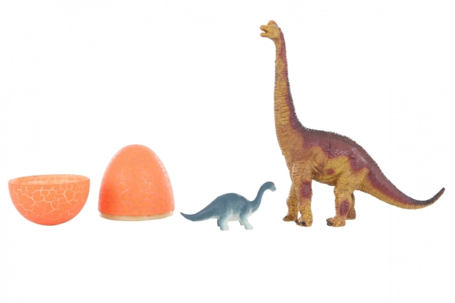 Dinozaur z jajkiem – brachiozaur