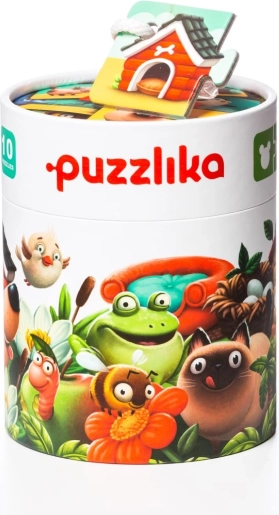 Puzzlika Mój dom – edukacyjna układanka dla dzieci, 20 elementów