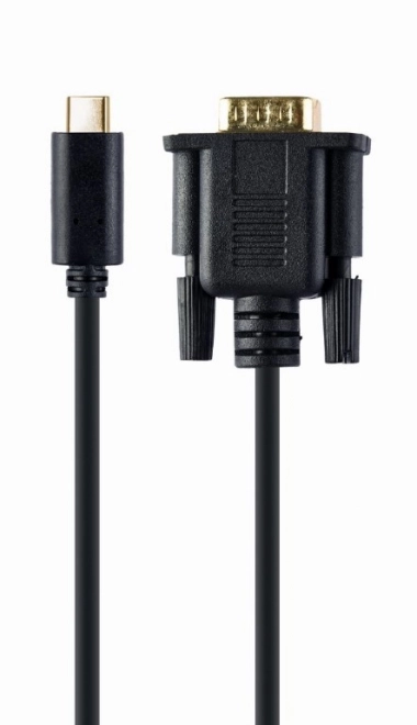 Kabel USB-C do VGA męski 1920x1080 60Hz