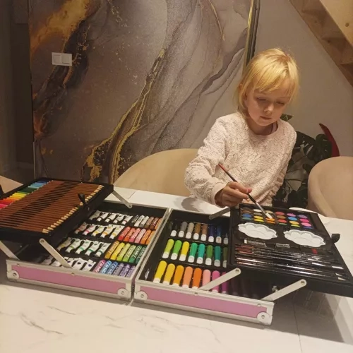 Duży zestaw do malowania z jednorożcem Maaleo 22768