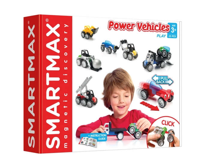 SmartMax - zestaw pojazdów dla dzieci - 25 sztuk