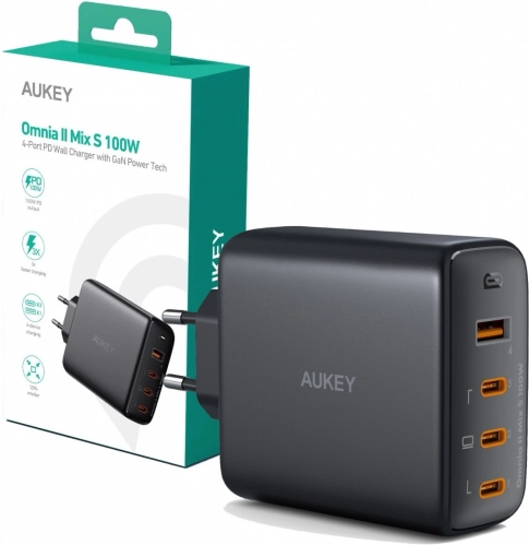Omnia II GaN ładowarka sieciowa 4xUSB 100W