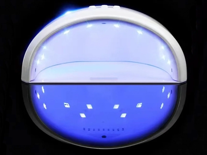 Profesjonalny zestaw hybrydowy lampa UV LED i frezarka 12W
