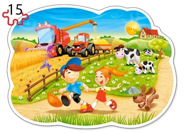 Puzzle Cztery pory roku dla dzieci