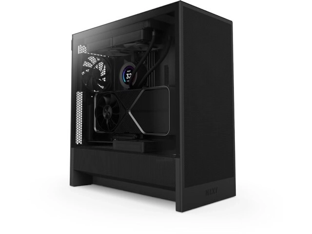 Obudowa H5 Flow midi tower z oknem czarna