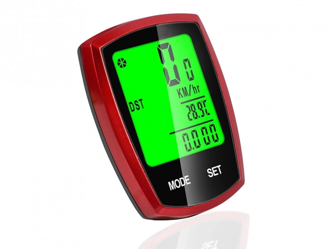 Bezprzewodowy wodoodporny licznik rowerowy z wyświetlaczem LCD