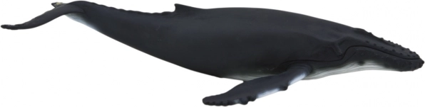 Realistyczna figurka wieloryba humbaka