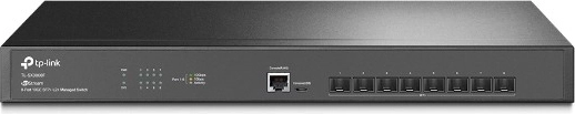 Zarządzalny przełącznik TP-Link 8‑portowy SFP+