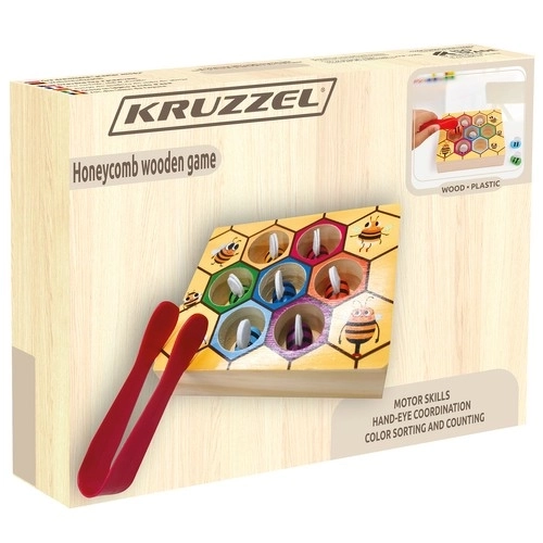 Drewniana gra "plaster miodu" Kruzzel 21910