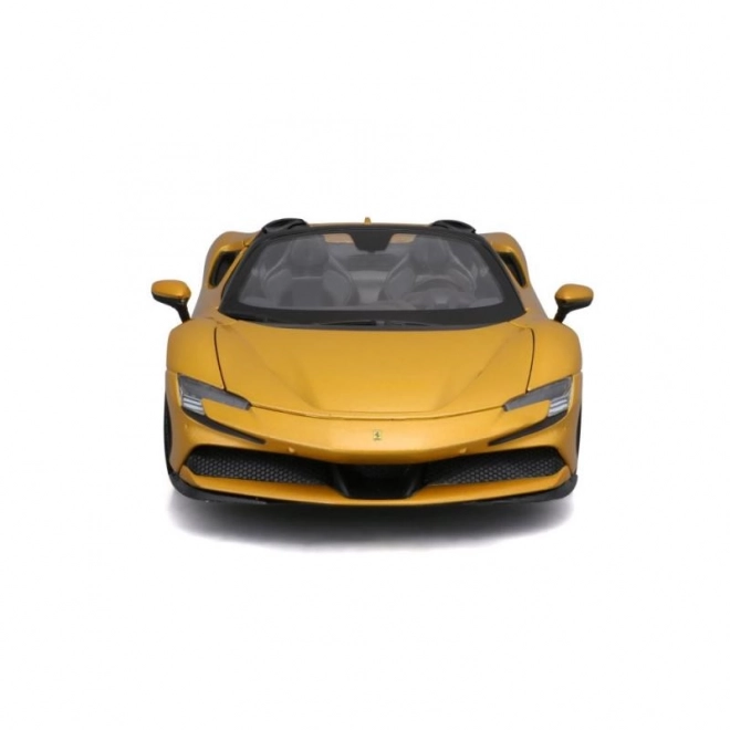 Bburago Ferrari SF90 Spider 1:18 - Żółta