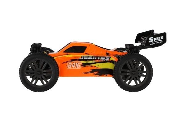 Samochód RC Buggy Bonzai Jubatus terenowy 30cm plastik 2,4GHz na baterie + 2x dodatkowy pakiet w pudełku 40x14x21 – Pomarańczowe