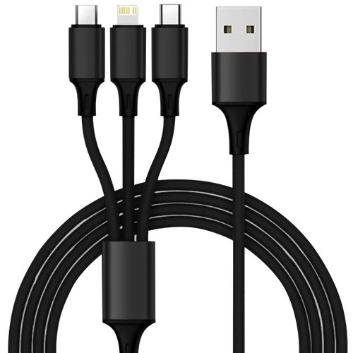 4x Ładowarka USB do auta + Kabel Xtrobb 19907