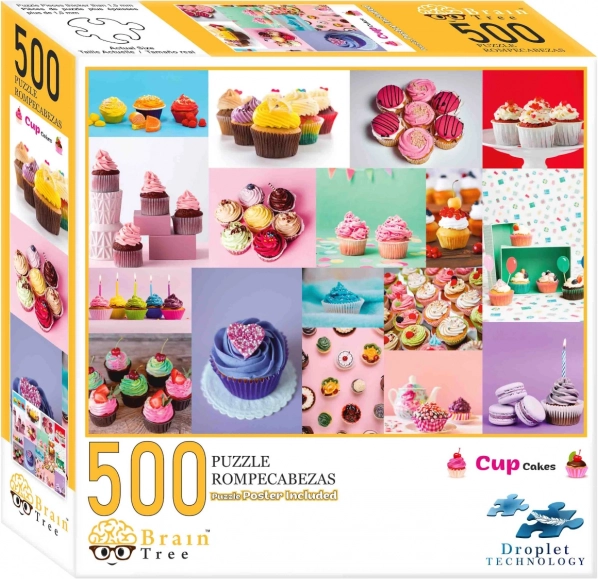 Puzzle Babeczki 500 elementów