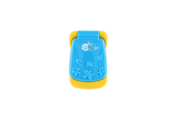 Telefon komórkowy plastikowy 14cm na baterie z dźwiękiem i światłem na karcie 11x20x5,5cm, 18m+