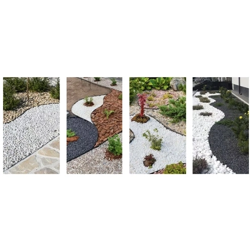 Ogrodowy obrzeże 4 cm x 10 m Gardlov czarny