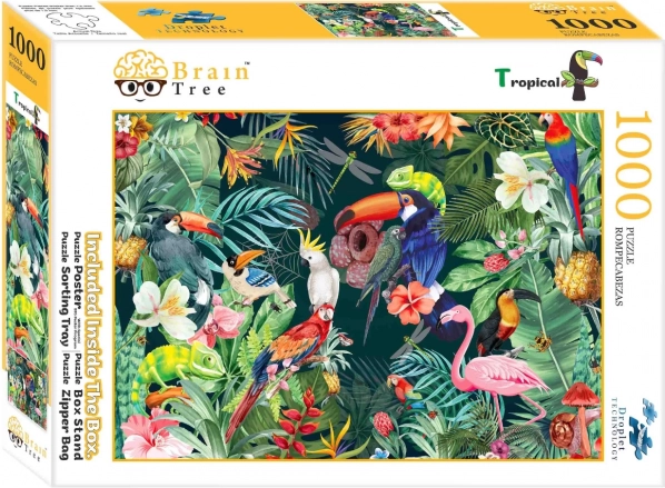 Puzzle Tropikalna przyroda od Brain Tree - 1000 elementów