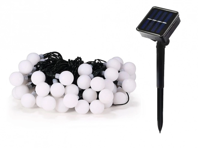 Girlanda ogrodowa solarna z wielokolorowymi diodami LED