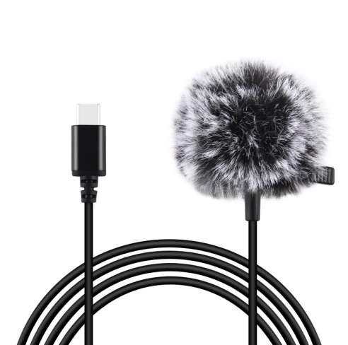 Mikrofon krawatowy z wtykiem USB-C Puluz