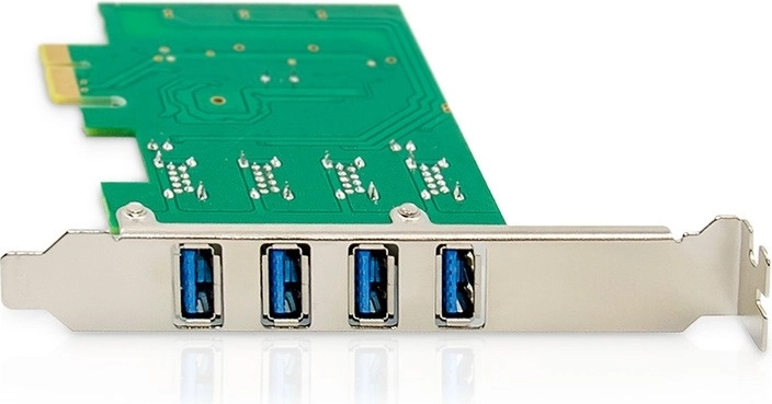 Szybka, rozszerzona łączność 4× USB 3.0