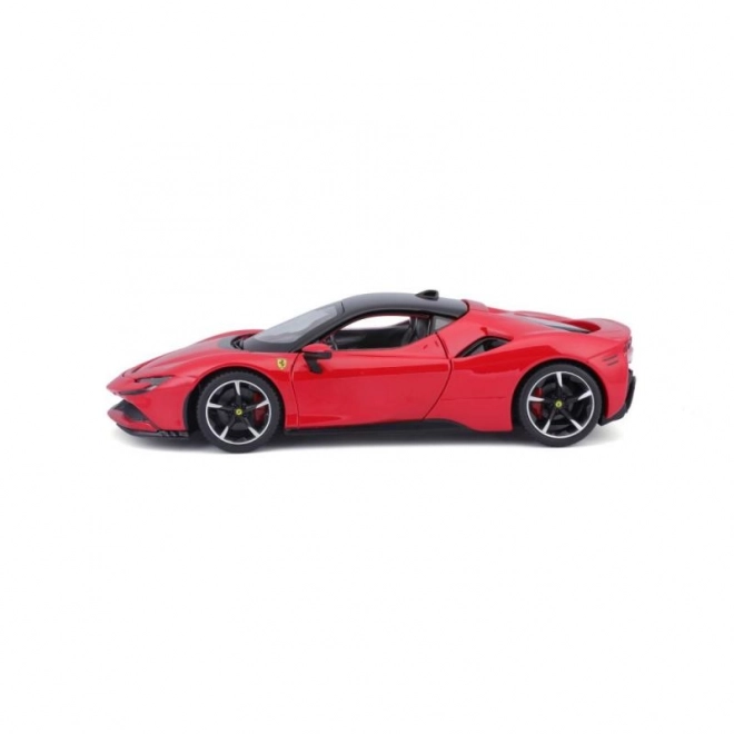 Bburago 1:24 Ferrari Top SF90 Stradale Czerwony