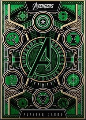 Karty Avengers zielona talia