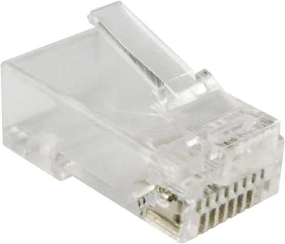 Przelotowy wtyk RJ45 UTP kat. 5e (opakowanie 100 szt.)