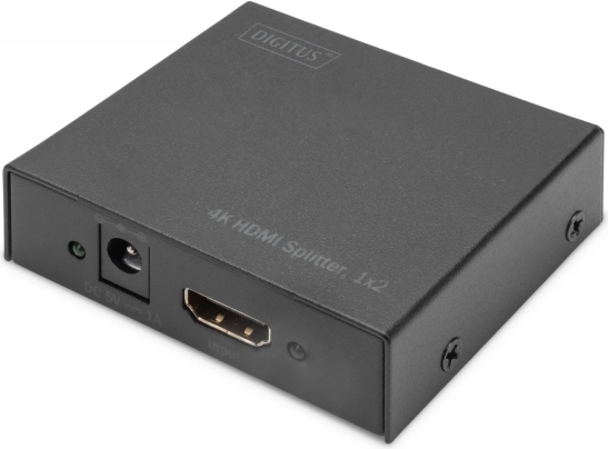 Rozdzielacz HDMI 2-portowy, 4K UHD 30Hz, 3D, HDCP 1.3, audio
