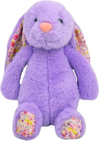 Pluszowy króliczek Michaś fioletowy 25 cm
