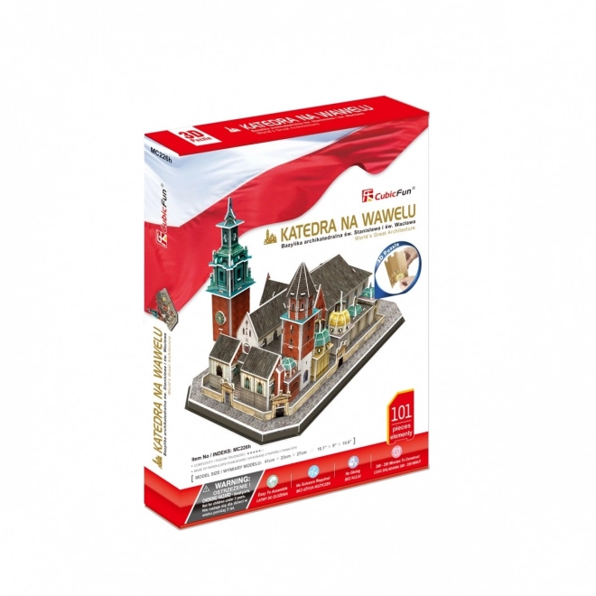 Puzzle 3D Katedra Wawelska 101 elementów